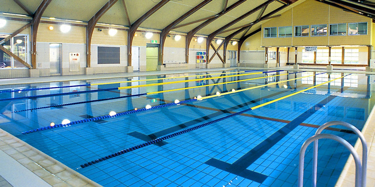 写真：温泉プール