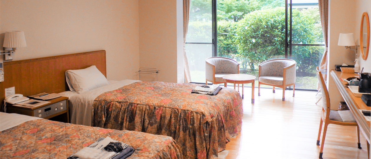 写真：洋室ツインルーム